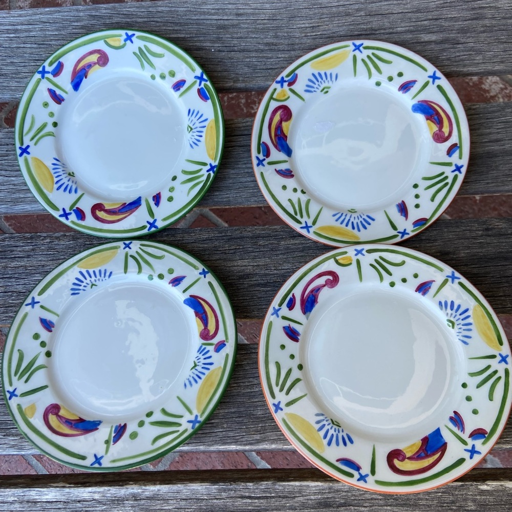 Limoges made in France appetizer plates (4)